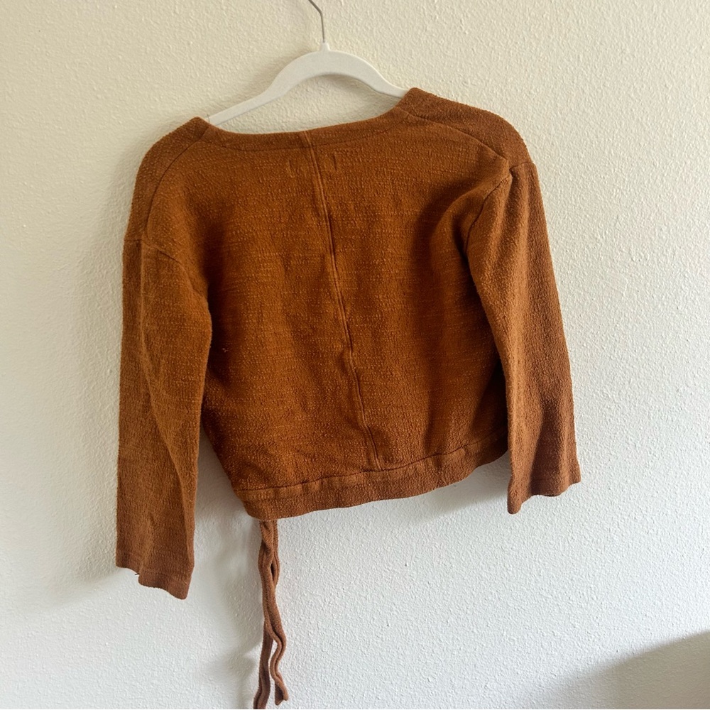 Madewell Texture & Thread wrap style top - Picture 4 of 4